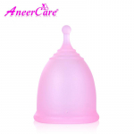 Korduvkasutatav tass Menstruatsioonikupsid Menstruatsioonikauss Menstruaalsilikoon Periood Tooted Silikoon Naiste H&uuml;gieen Tervis (A99). S