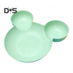 Plastikust serveerimisalus Kergesti puhastatav Vastupidav BPA-vaba kuivatatud puuviljataldrik roheline