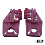 BWR338+BWR339 elektrilised aknat&otilde;stuki remondiklambrid A+B eesmine parempoolne Skoda Octavia MK2 A5 1Z3 1Z5 2004-2013 4/5-ukseline 1Z1837462