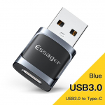Essager USB C to USB 3.0 OTG Adapter Type C Emase Converter USB-C Isane Mikroadapter Xiaomi 12 POCO Oneplus ipad Macbookile Type C to USB 3.0