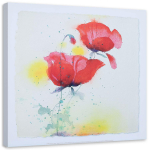 L&otilde;uenditr&uuml;kk Red Poppies 30x30 punane