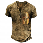 2023. aasta uus vintage stiilis suvine l&uuml;hikeste varrukatega moodne T-s&auml;rk, meeste Slim Fit V-kraega n&ouml;&ouml;biga T-s&auml;rk. 3XL