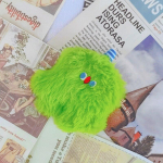 Kott Rahakott Aksessuaarid Kommiv&auml;rv Roosa Roheline V&otilde;tmehoidja Pehme Multifilmi kaunistused Kottidele Moekott Koolikoti Koti Aksessuaarid roheline