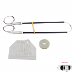 EWR1004 aknat&otilde;stuki remondikomplekt Tagumine vasak uks A6 C6 Typ 4F jaoks, 2004-2011