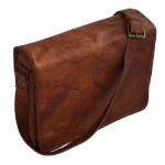 Nahkkott Goat Vintage S&uuml;learvuti Pruun Ehtne Uus Messenger Meeste Travel Men New 9x11x4 pruun