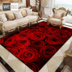 3D roosiline lillevaip suurde elu- ja magamistuppa 160x200cm 1pcs