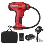 20 V juhtmeta rehvipumba 150 PSI kaasaskantav LCD &otilde;hukompressor digitaalse rehvipump 1 Battery US Plug