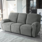 1 2 3 istmega Polar fliisist lamamistoolikate Elastne l&otilde;hestatud Relax diivani kate Solid Lounge Tugitoolikatted K&uuml;lgtaskuga 1 seater