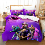 3D koomiksim&auml;nguseeria voodipesukomplekt Mini maailm tr&uuml;kitud suletekk ja padjap&uuml;&uuml;r 2/3 t&uuml;kki lastetoa t&auml;issuuruses kodukaunistus Baby 100x135cm