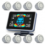 8 parkimisandur Parktronic auto tagurdamine varuradari elektroonika tagumine automaatne detektor seljaabikomplekti helisignaal