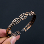 Disainer vasktraadiga m&auml;hitud k&auml;ev&otilde;ru tema jaoks Adjustable pruun