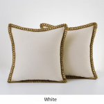 1 tk P&otilde;hjamaade &uuml;hev&auml;rviline majapidamistarbed Padjakate Aluspuuvillane linane padjakate Padjakate 50*50cm beež