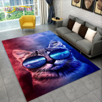 3D-armas kassi multifilmi vaip, vaibavaip kodu elutoa diivanile, k&ouml;&ouml;gi uksemati kaunistamiseks, Kid Play libisemiskindel p&otilde;randamatt 160cm x 230cm