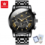 OLEVS uued parimad meeste k&auml;ekellad Trendikas isikup&auml;rastatud veekindel &ouml;ine helendav kvarts kvartskell meeste k&auml;ekell