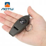 Neli-&uuml;hes kompass, kaasaskantav suurendusklaasist termomeetri multifunktsionaalne vile