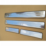 4PCS/SET wear plates stainless steel door pulls sill auto accessories welcome pedal for Fiat Bravo 2008-2012 Auto