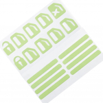 Akna nupu kleebise l&uuml;liti helendav auto veekindel liim