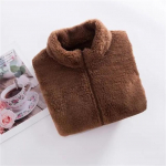 Paks kahepoolne korallifliisist vest naiste s&uuml;gistalvine varrukateta jakid naiste vestiga topid Polar Fluff XXL