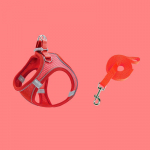 Koerarakmete jalutusrihma komplekt v&auml;ikestele koertele Reguleeritav kutsika kassi rakmete vest Prantsuse buldogi chihuahua mopsi &otilde;ues k&auml;imise rihm XXXS