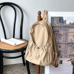 Seljakott, suure mahutavusega nailonist vabaaja lihtne l&otilde;uendist kott naissoost kolledži &uuml;li&otilde;pilastele Mitmek&uuml;lgne koolikott