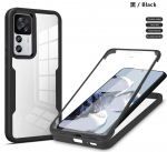 Xiaomi Mi 13 12T 12 Lite 11T 11 5G NE Redmi Note 13 11S 10S 9S 10 Pro 9C 9A &uuml;mbris 360 kraadi t&auml;iskaitsega vedel silikoonkate jaoks for Mi 11 Lite punane