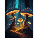 Teemantmaal T&auml;ispuurimine Armas kass, &uuml;mmargune teemantmaaling K&auml;sitsi valmistatud kunst maastik Isetegemine teemantmosaiikmaal Kodukaunistus Full Round 25X37.5CM