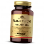 Magneesium B6, Magneesium B6-vitamiiniga, Solgar (36313058) 100tab