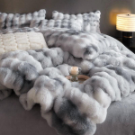 Karusnaha klassi j&auml;nku ka&scaron;miiri piimakiust neljaosaline komplekt talveks paksuks termovoodipesuks 1.8m fitted sheet