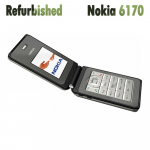 Renoveeritud Nokia lukustamata originaal Nokia 6170 Flip GSM 2G mobiiltelefon No charger