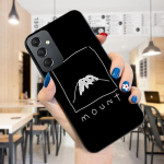 V&auml;rvitud mustriga telefoni&uuml;mbris P&otilde;rutuskindel pehmest silikoonist TPU kaitsev telefoni&uuml;mbris Samsungi kaanele Samsung A01