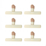 6 t&uuml;kki killukottide klambrid, korduvkasutatav, v&auml;rskelt s&auml;iliv toiduklamber kottide kontori jaoks 15.2cm