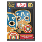 Marvel Comics Kapten Ameerika piparkoogist emailitud Pop! Pin