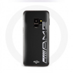 Samsung Galaxy S9 Amg logo s&uuml;siniku tekstuuriga &uuml;mbris