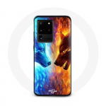 Samsung Galaxy S20 Ultra Ice and Fire Wolfi &uuml;mbris