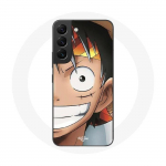 Coque pour Samsung Galaxy S21 FE One piece Manga Luffy