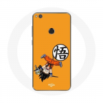 &Uuml;mbris Huawei P8 Lite 2017 Goku Dragonball Z Child Anime jaoks