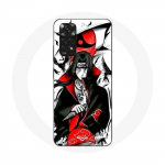 Coque pour Xiaomi Redmi Note 11 4G Itachi Uchiwa Naruto Anime Teaser