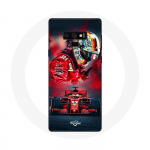 &Uuml;mbris Samsung Galaxy Note 9 vormel 1 Sebastian Vetteli F1 juhile, punane