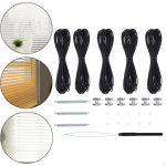 Haagissuvila plisseeritud varjude paranduskomplekt Pimedate n&ouml;&ouml;ride esmaabi juhtmepuksid Kinnitajad Juhtmed Riistvara must