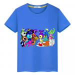 Rainbow Friends Graphic Print T-shirt 100%Cotton Boys Anime Tees Kawaii Tops y2k one piece  pride tshirt kids clothes Girls 2024 100