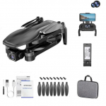 L500 PRO GPS Professionaalne Droon 4K Kaamera Harjadeta Professionaalne Quadcopter FPV 5G WifiFlight RC Helikopterikaamera Mini Droon M&auml;nguasi Kingitus must