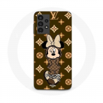 Coque Samsung Galaxy A13 4G minnie Disney Lv marron