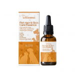 30 ml lemmikloomade juuksehooldusessents, mis leevendab naha s&uuml;gelust, looduslik materjal, pehme koostisega kassi koerte juuksehoolduslahus, lemmikloomatarve
