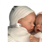 48 cm kogu keha silikoonist viny Meadow Bebe Reborn Girl juurtega juustega K&auml;sitsi valmistatud elutruu realistlik reborn nukum&auml;nguasi lastele