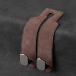 Seemisnahast topeltkonksud Universaalne autoistme seljatoe peatoe konkskott Pudel Mitmesugused esemed Hoiu riidepuu Auto S&otilde;iduki Korraldaja Hoidik Kinnitus Auto Interj&ouml;&ouml;ri Aksessuaarid Fur