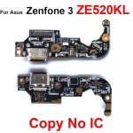 Laadimis-USB-pistikupesa plaadi painduv kaabel Asus Zenfone 3 ZE520KL Z017D ZE552KL mikrofoni USB-laadija dokiplaadi jaoks ZE520KL-CopyNoIC