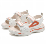 Laste libisemisvastased kulumiskindlad moodsad takjakingad vabaaja paks tallaga sandaalid rannakingad Sussid naiste ja laste kingad 32 oranž/beež