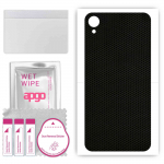 apgo Protective Skin Sticker for the back compatible with Asus Zenfone Live ZB501KL, Wrap Film, Foil, Vinyl - Pattern Matrix