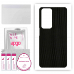 apgo Protective Skin Sticker for the back compatible with Xiaomi Redmi 10 2022, Wrap Film, Foil, Vinyl - Pattern Matrix