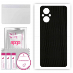 apgo Protective Skin Sticker for the back compatible with OnePlus Nord N20 5G , Wrap Film, Foil, Vinyl - Pattern Matrix